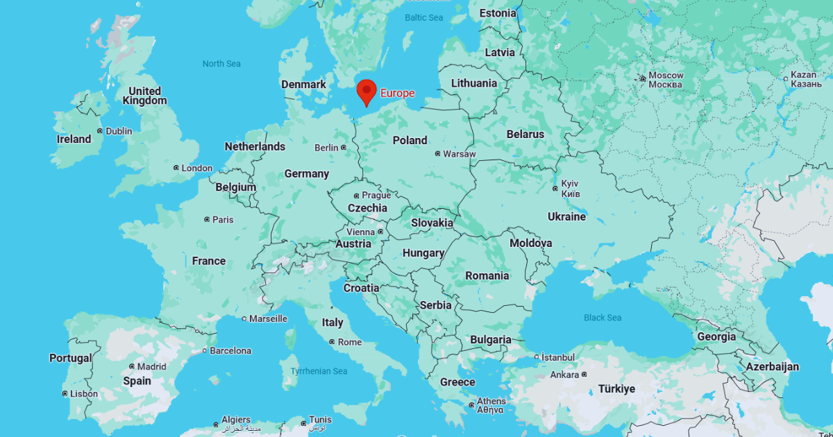 Map of Europe